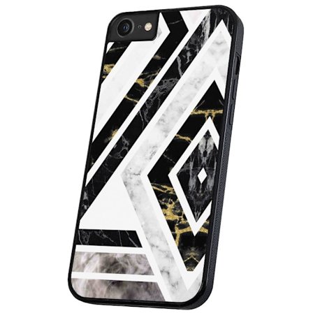 iPhone 6/7/8/SE - Skal/Mobilskal Krokigt Mönster