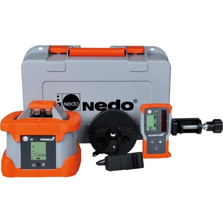 Nedo Primus2 H+ Rotasjonslaser med mottaker, Laserinstrumenter