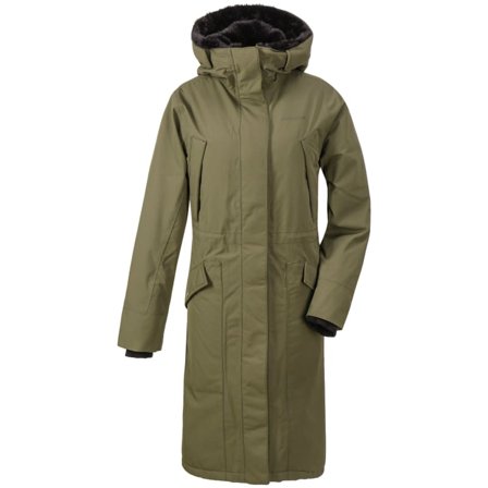Didriksons Nicolina Women's Parka Women synthetic-lined parkas Green 42