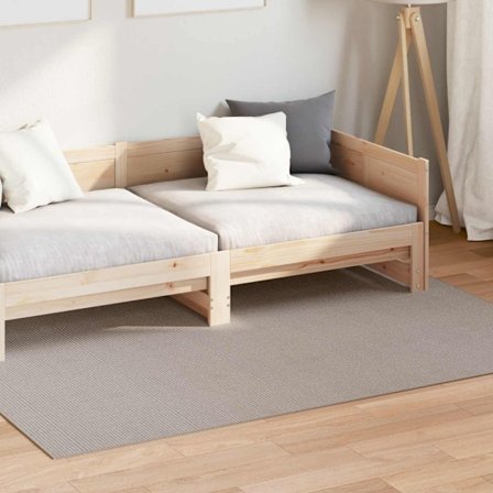 Områdesmattor Rektangulär Kräm och Taupe 230 x 160 cm