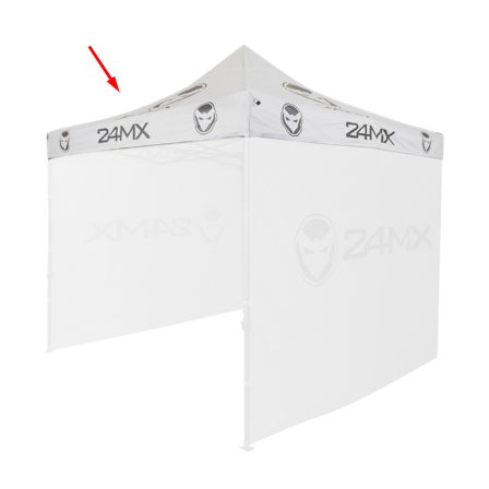 Střecha Stanu 24MX Pro Easy-Up Závodní Stan Tmavá Šedá (POUZE STŘECHA)