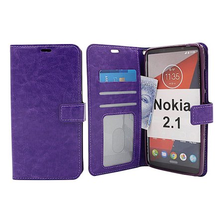 Crazy Horse Wallet Nokia 2.1