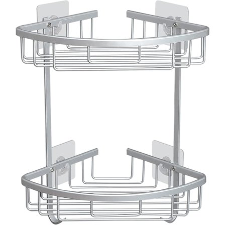 Dusjhylle Badhjørnehylle Dusjkurv Dusjtråger Uten Boring for Dusjromshjørne Dusjkorg