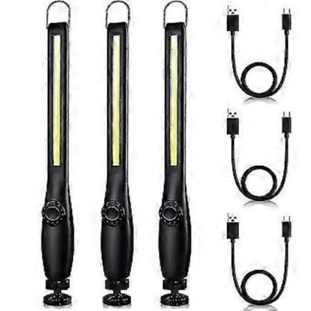 Ny Cob Led Usb Oppladbar Bærbar Trådløs Inspeksjonslampe For Bil Rep Hjem