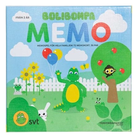 Bolibompa Memo - Teddykompaniet