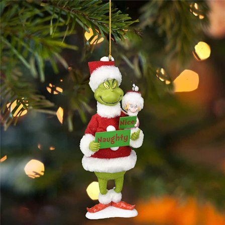 Juletræspynt Grinch Juletræ Hængende Figur Hængende Dekoration