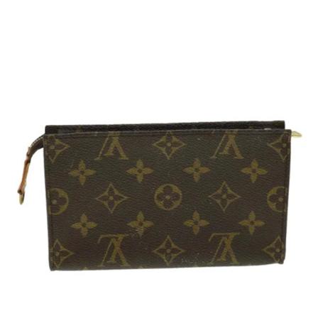 Louis Vuitton Vintage, Pre-owned Canvas pouches Bruin, unisex, Maat:ONE Size,leer