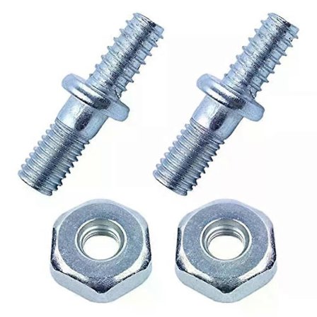 2 par Bar Bolter og Muttere For STIHL MS170 MS180 MS210 MS230 MS250 Motorsag Hjem Hage Elektroverktøy Tilbehør