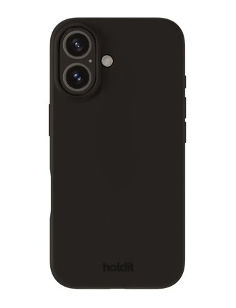Holdit Silicone Case Black - Black - IPHONE 16