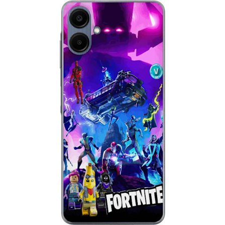Kompatibel Mobilcover til Samsung Galaxy A06 Kamp Royale Episk Plakat med Karakterer Action Sci-Fi og Farverige Gaming Illustration