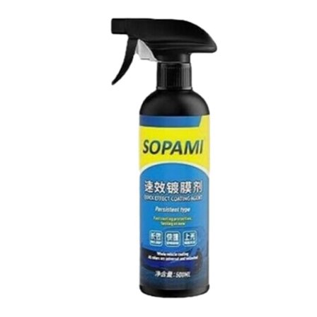 Sopami Bilbelægningsspray, Beskyttende Hurtig Bilvokspolish til Bil og Motorcykel - Perfekt