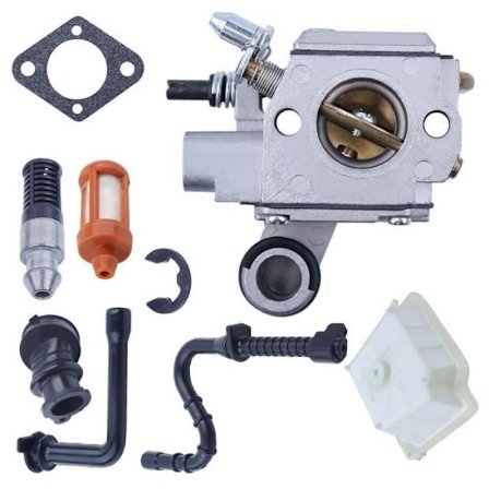 Justerad förgasartätning för STIHL MS361 MS341 MS440 kedjesåg med bränslefilterlinje