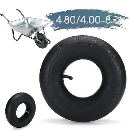Sisärenkaat 4.80/4.00-8 Pyörävaunu Sisärenkaat Taivutettu Venttiili Kottikärryt Rengas