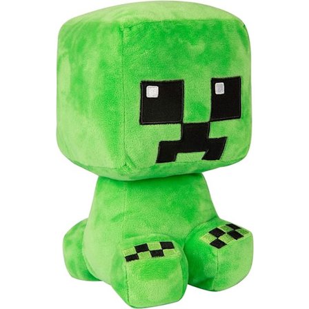 Minecraft plyschleksaker - Creeper 22cm, docka present, stoppad docka