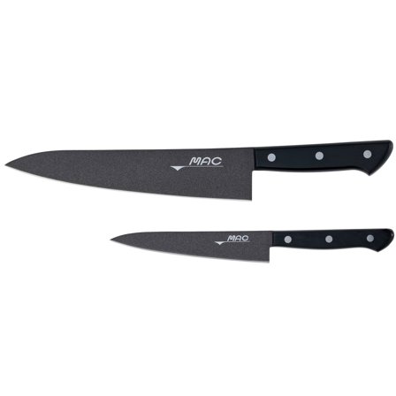 Mac Chef knivsett non-stick 2 deler' - 'Svart