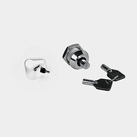 Serratura e chiave per portello d'ispezione Nuova Rade, adatto per Classic & Top Line