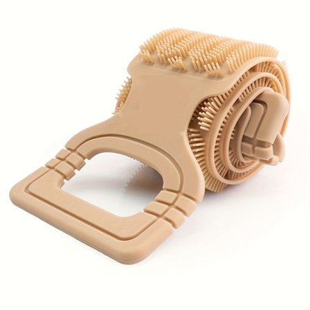 Rygskrubber, badeværktøj til rygskrubning, badebørste, badeartikler til kropspeeling og fjernelse af pletter [DB]