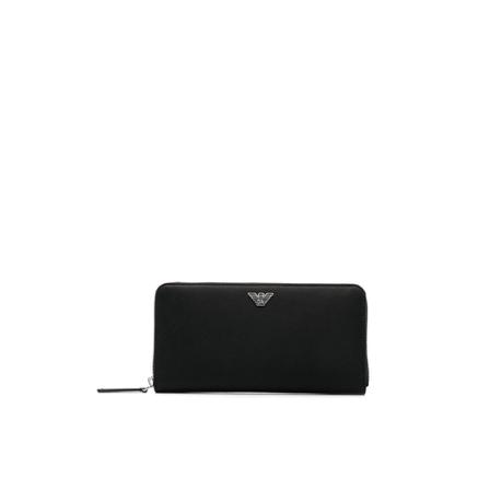Emporio Armani Wallets Cardholders Sort, Herre Punge og Kortholder, Størrelse: ONE Size