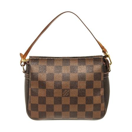 Louis Vuitton Vintage Pre-owned Louis Vuitton Brown Damier Canvas Trousse Make Up Väska brun, Dam Vintage Väskor, Dam, Storlek: ONE SIZE