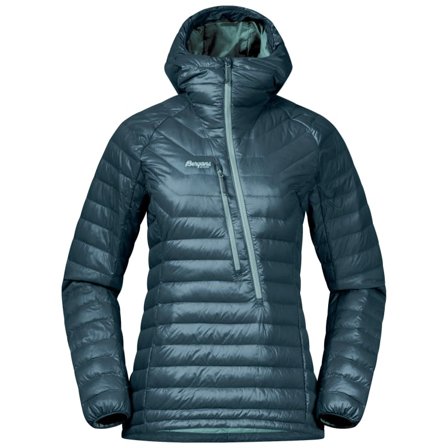 Bergans Cecilie Down Light Anorak Women's Women middle-layer down jackets Blue M