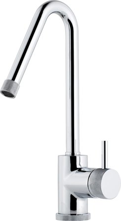 Mora Izzy Köksblandare krom/lättrad, Badrum