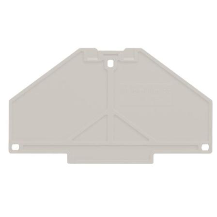 Weidmüller 1211450000 Endebrikke grå, 3 mm, Elfordeling & strømforsyning