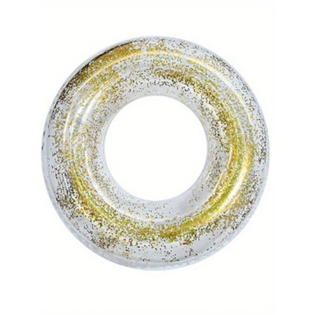 Populær Ny Transparent Pailletbadering til Voksne og Børn Oppustelige Vandtilbehør Fortykket PVC Badering #80 #80 guld #80 gold