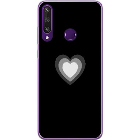 Yhteensopiva Puhelinkuori Huawei Huawei Y6p Soft Glow Heart