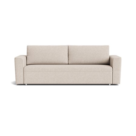 Izola 3 personers sovesofa, opbevaring - Aragon Beige - 242x97x88 - Sofa, sovesofa
