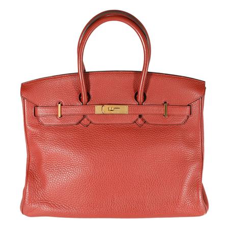 Hermès Vintage Pre-owned Handbags Orange, Dame Vintage Tasker, Størrelse: ONE Size