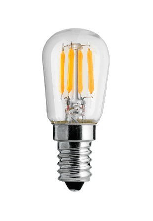 Unison Päron klar Belysning Transparant 26x61mm