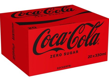 COCA-COLA Dricka ZERO Burk 33 cl - Lyreco - Kök och servering - Dryck - Drickor