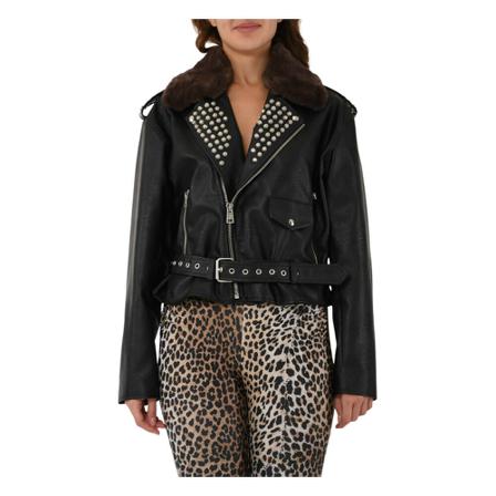 Aniye By Leather Jakke Sort, Dame