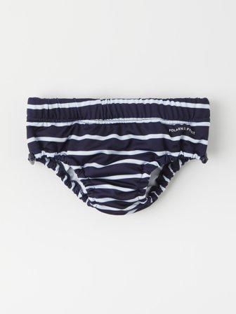 Polarn O. Pyret - Striped swim nappy - 74 - 80 - Childrenswear - blue