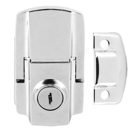 Motorcykel Bagageboks Lås Tyverisikring med 2 Nøgler Tilbehør Passer til Big Sheep