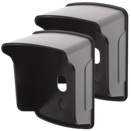 2 stk Ringbeskytter Dørklokkedeksel Tastaturleserdeksel Dørklokke Regndeksel Skall RegndekselSvart1 Black 15X14X8CM