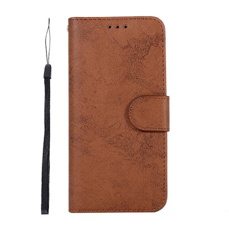 Samsung Galaxy S9 - Silk-Touch Fodral med Plånbok och Skal