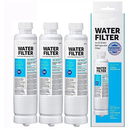 Pakke med 3 filterpatroner for Samsung kjøleskap DA29-00020B / HAF-CIN/EXP