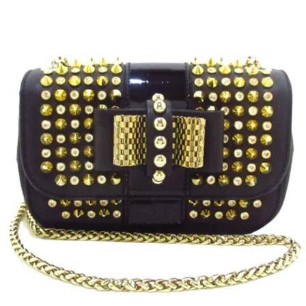 Christian Louboutin Pre-owned, Pre-owned Shoulder Bags Zwart, Dames, Maat:ONE Size,leer