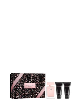 Narciso Rodriguez Gift Set For Her Edp + Body Lotion + Shower Gel - Nude - ONE SIZE