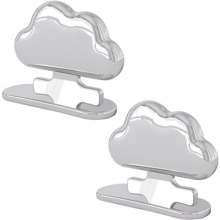 WC-istuimen kannen läpät, WC-istuimen kannen nostin - Pilven muotoinen WC-istuimen kannen nostimen etiketti, WC-istuimen kannen suojan nostin 