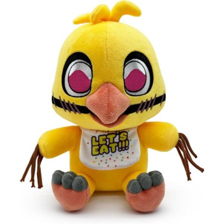 Withered Chica 9" Plussj, Withered Chica Plushie, Samleobjekt Withered Chica fra Five Nights at Freddy's Plussj-kolleksjon