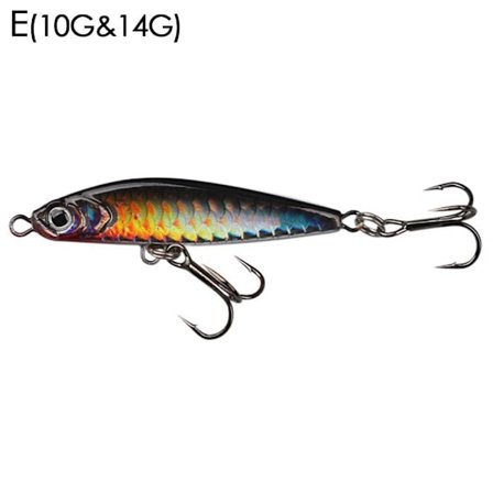 Metallfiske lokke Jig Agn E(10G&14G) E(10G&14G)