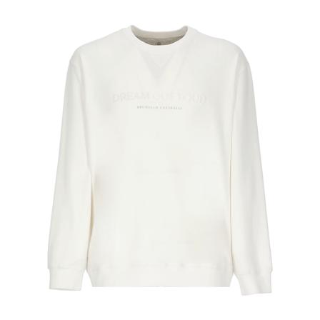 Brunello Cucinelli Sweatshirts Hvid, Herre