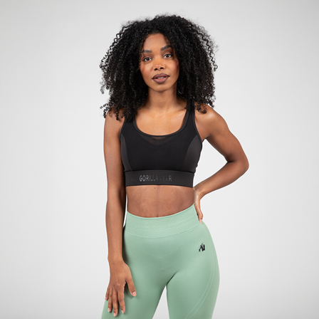 Gorilla Wear Riley sport-BH svart
