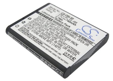 Batteri til kamera for Toshiba Camileo BW10 HD, Camileo BW10, Camileo SX900 og andre.