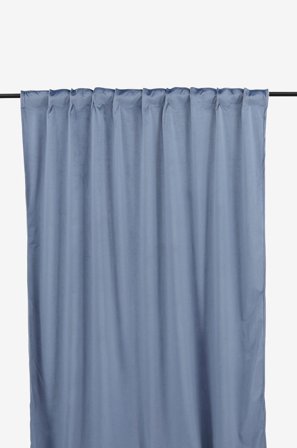 Venture Home - Gardin Mary Multiband 2-pack - Blå - Julgardiner - 135X250 - Från Homeroom