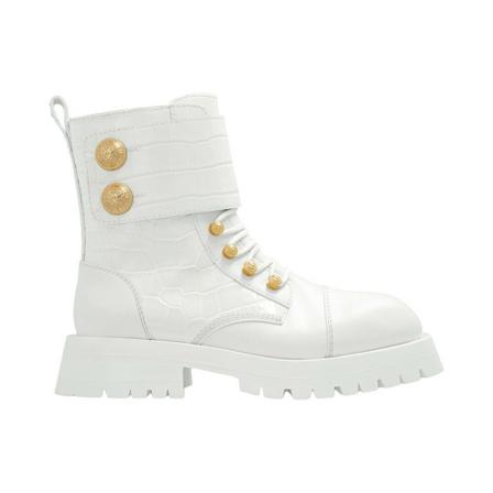 Balmain Ranger Romy ankle Støvler Hvid, Dame, Størrelse: 38 EU