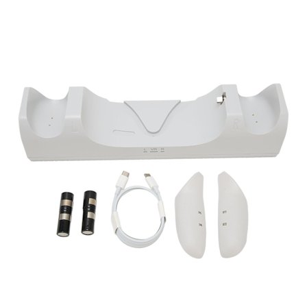 Meta Quest 2 VR Opladningsstation med 2 Genopladelige Batterier USB C Kabel