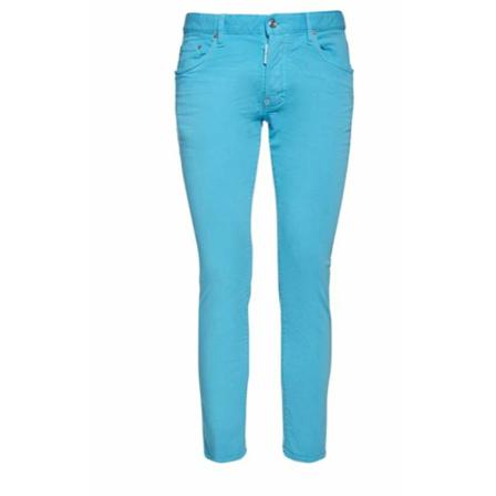 Dsquared2, Jeans Blauw, Dames, Maat:S,elastaan